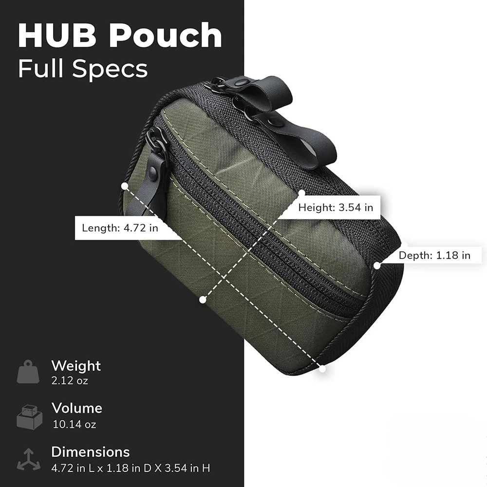 

EDC Tool Storage Bag Military Tactical Molle Pouch Large-capacity Portable Outdoor Credit Card Wallet Camping Hiking Sports Bag