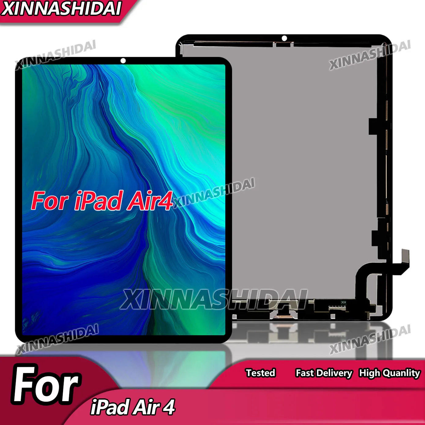 For iPad Air 4 4th Gen Air4 2020 A2324 A2316 A2325 A2072 LCD Display Touch Screen Digitizer Glass Panel Assembly