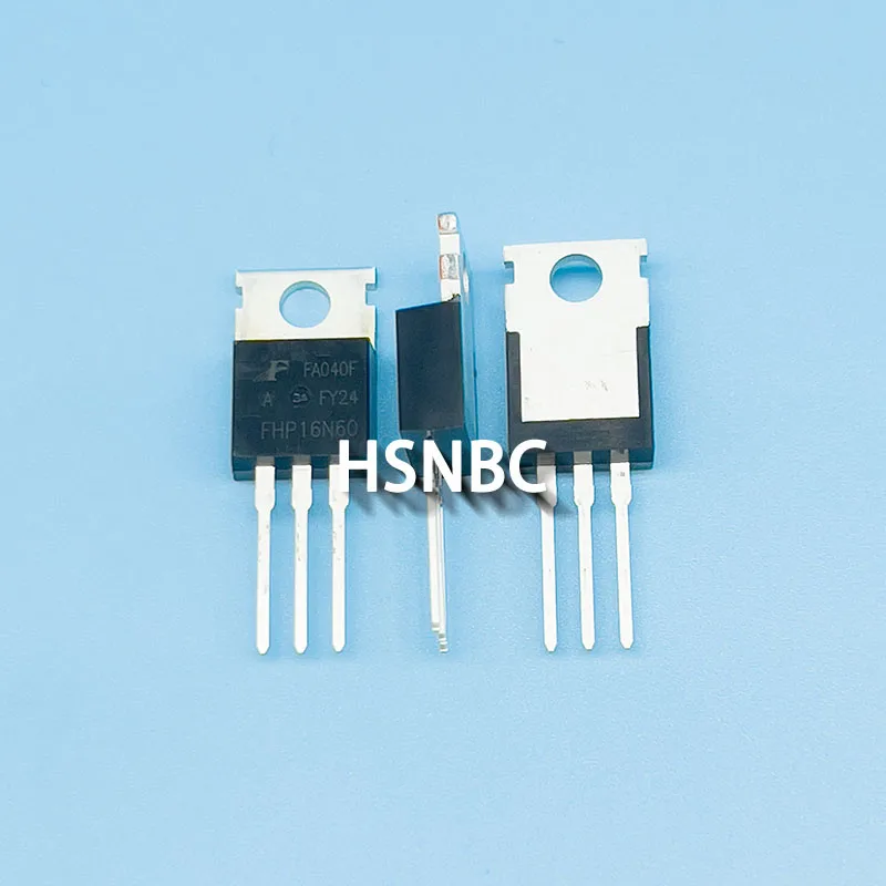 10Pcs/Lot FHP16N60 16N60 FHP16N60A TO-220 600V 16A MOSFET N-channel Power Transistor 100% New Original