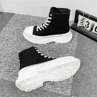 Hi Tops High-cut Man's Summer Walk Boots Gray Shoes High Sneakers Husband Sports Festival Sapato Gifts Top Quality Buy