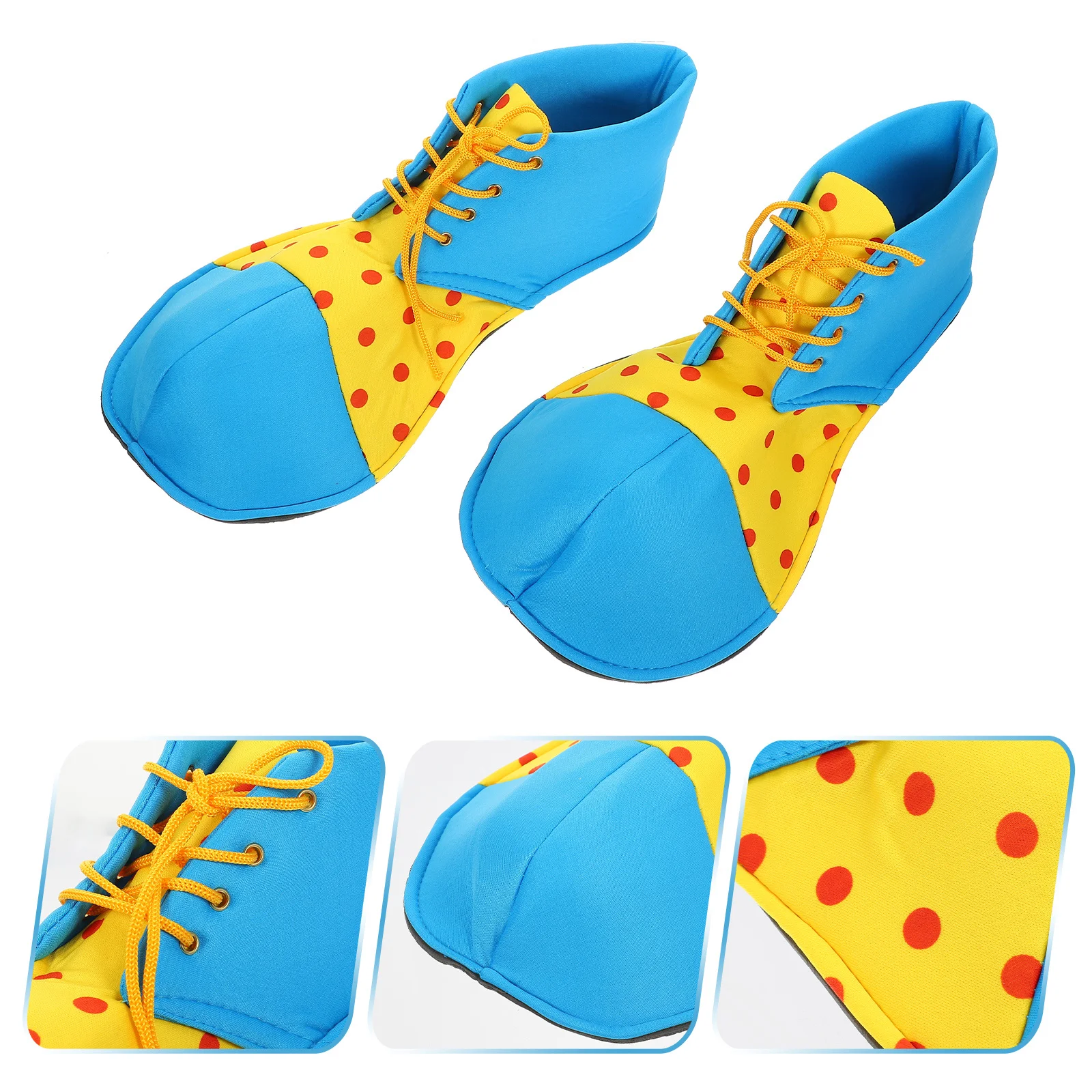 

1Pair Clown Shoes Halloween Cosplay Costume Prop Big Clown Shoes Comfortable Safe Durable for Party Performance