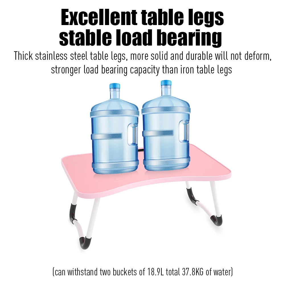 Laptop Bed Desk Extra Large Portable Lap Desk With Cup Holder Storage Drawer Foldable Desk For Bed Couch Sofa