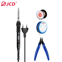 JCD soldering iron Adjustable temperature European standard household small repair soldering iron for carving flower pots 908S