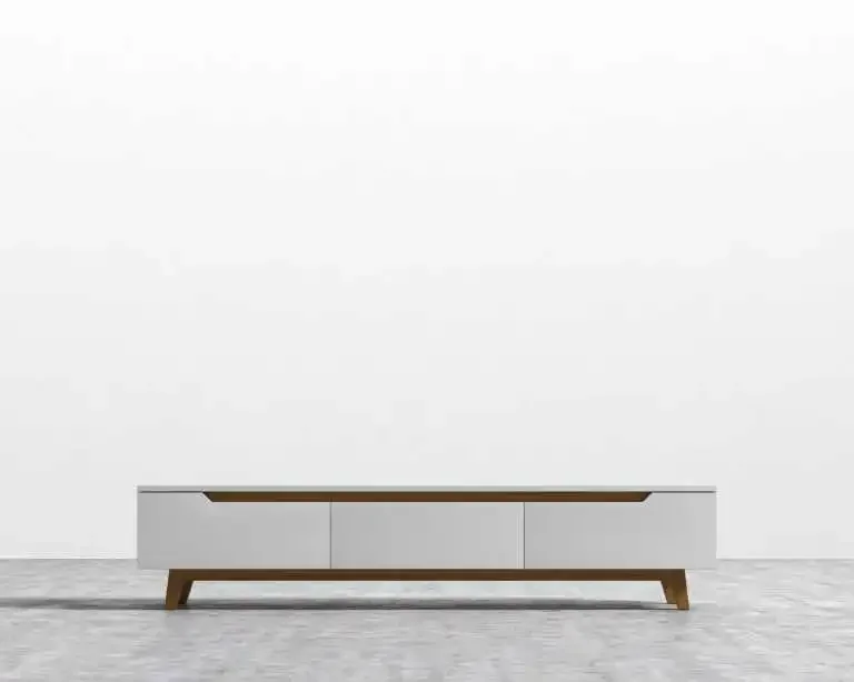 

l # White or Customized Color Nordic Simple Style Living Room Furniture MDF TV Cabinet