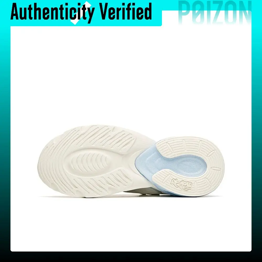 ANTA Millennium 2.0 Chunky Sneakers Women's Low-top Ivory White/Mirage Blue 122128896-1