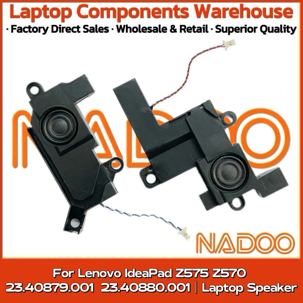 

New Original Laptop Notebook Audio Speaker For Lenovo IdeaPad Z575 Z570 23.40879.001 23.40880.001 built-in speaker horn audio