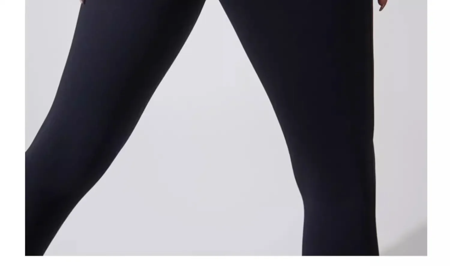 Naked Feeling Damen Fitness Freizeit-Laufleggings mit hoher Taille, Hüftlift, Gesäßfalten und Gesäßtasche, atmungsaktive Hose – Detail 28