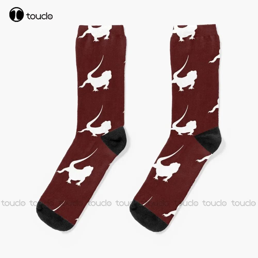 

Lounge Lizard Socks Novelty Socks For Women Cartoon Comfortable Best Girls Sports Street Skateboard Socks 360° Digital Print