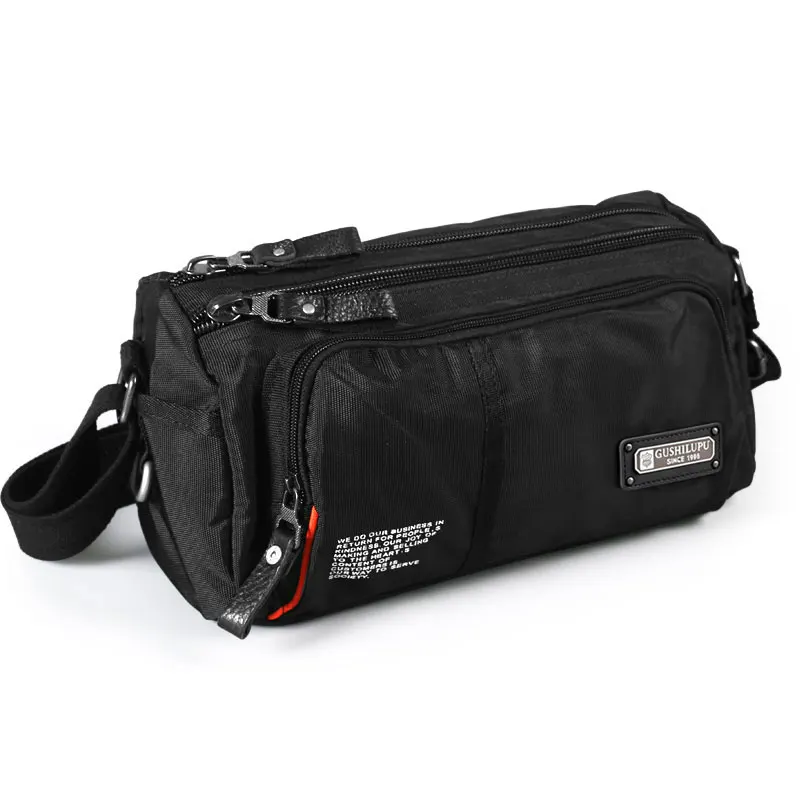 

2022 New Man Shoulder Waterproof Crossbody Bag Boys Versatile Oxford Cloth Casual Travel Messenger Bag