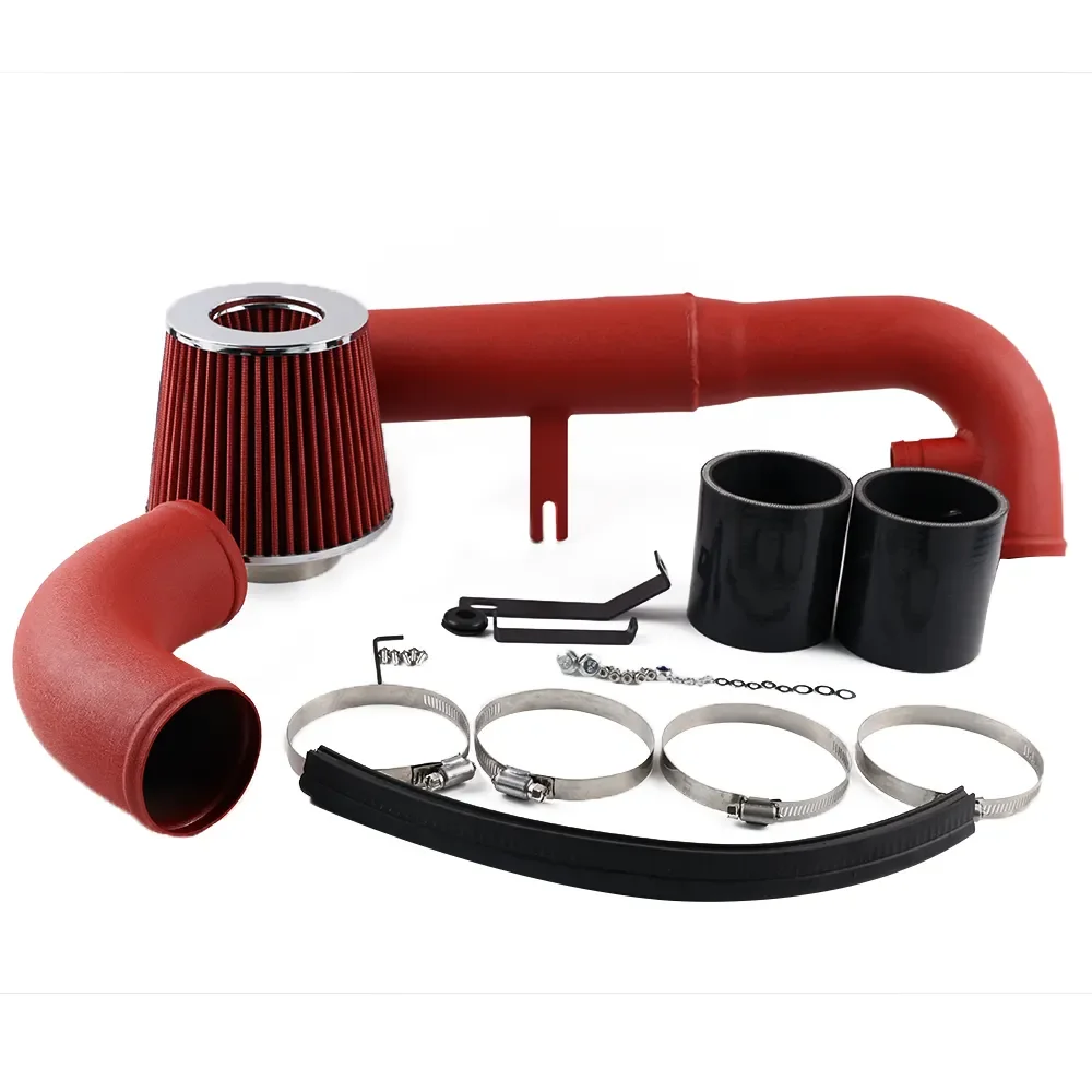 Auto Car Cold Air Intake System with Heat Shield Filter Air Filters Kit for Golf GTI MK5 MK6 2.0 TFSI A3 S3 EA113 11-12