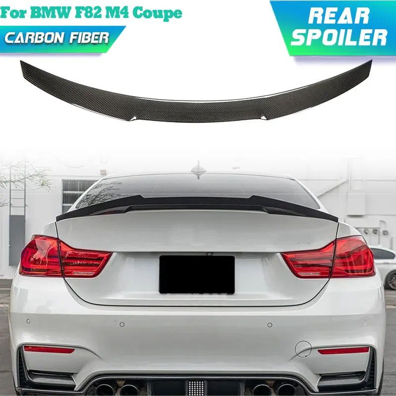 

Full Carbon Fiber Car Rear Trunk Spoiler Wings for BMW F82 M4 Coupe 2-Door 2014-2019 Racing Rear Spoiler Boot Lid Wing Lip