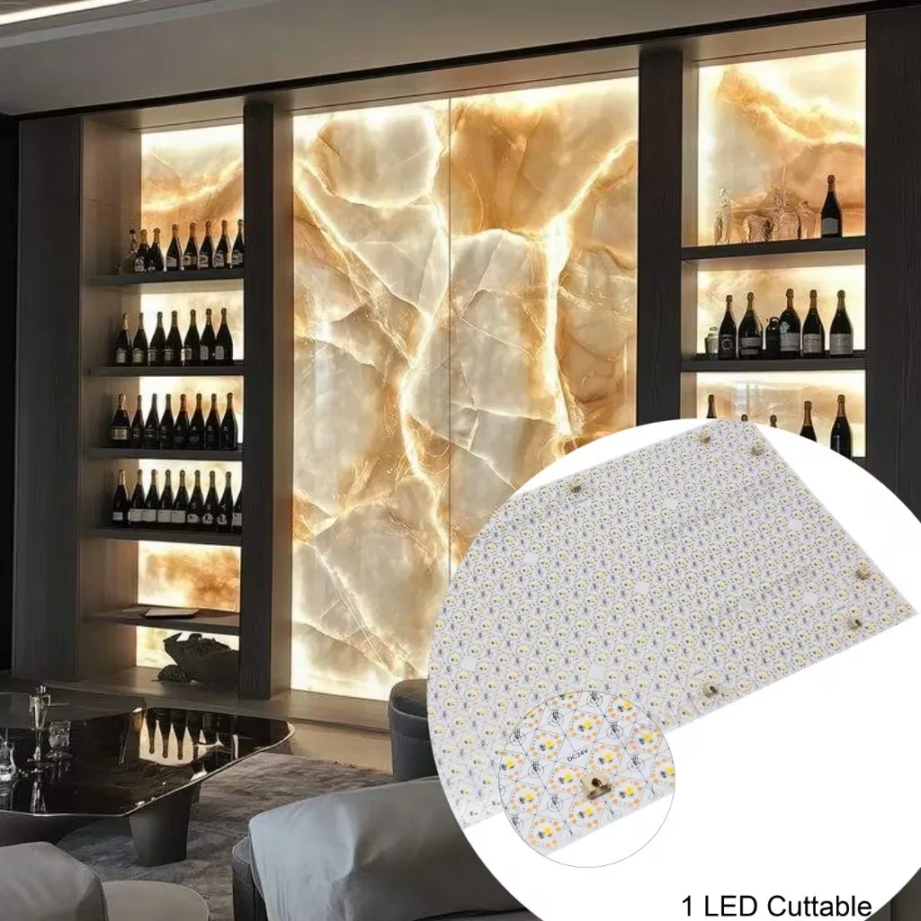 Ultra-thin LED lamp 24v dimmable 2700K monochrome LED flexible lamp, panel light