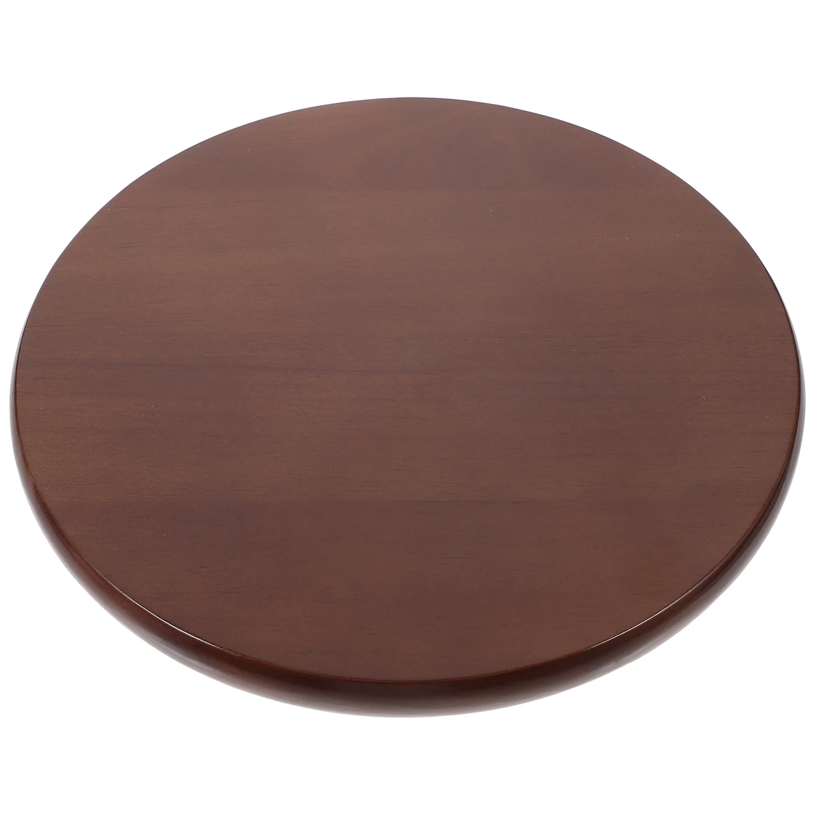 

Rubber Wood Panel Round Stool Seat Replacement Wooden Stool Accessory For Home Bar Canteen Chair Seating Part