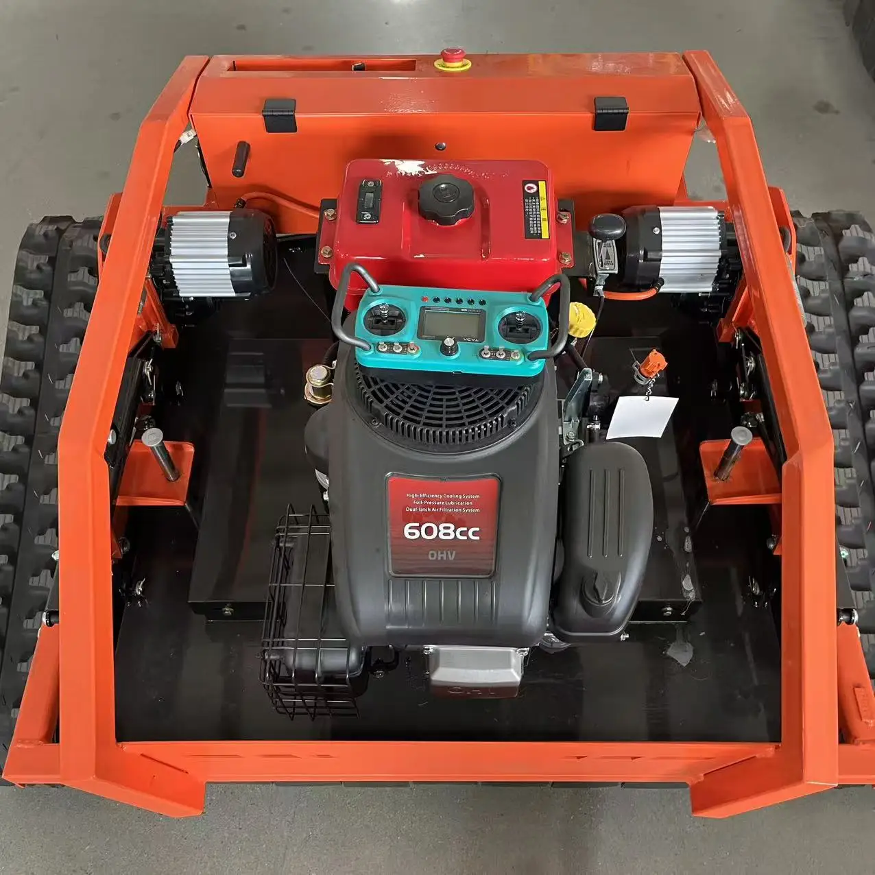 Cortacésped de jardín doméstico: control remoto completamente automático, fuerte rendimiento de escalada y corte eficiente para mantenimiento 1000 mm