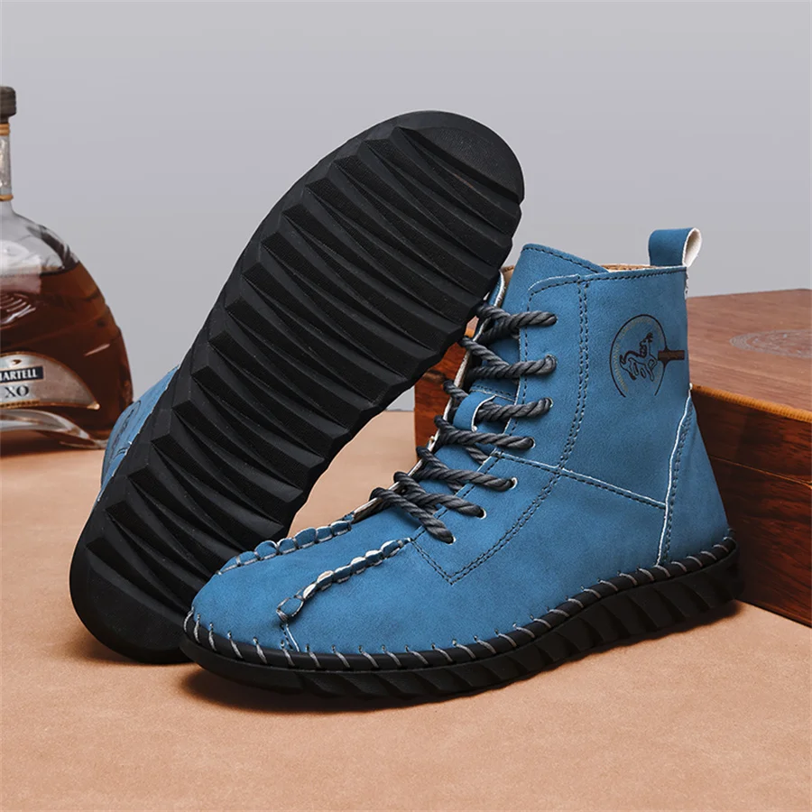 أحذية نسائية للفصول الأربعة، نعل ناعم جديد ومضاد للانزلاق، أحذية كاجوال مريحة عالية الجودة، أحذية عمل رياضية خارجية، أحذية جلدية مصنوعة يدويًا