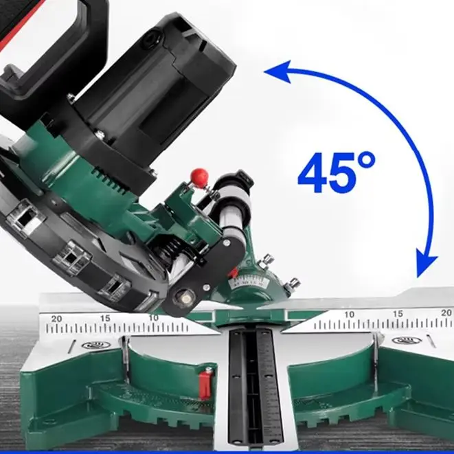 

Cutting Saw Pull Rod Miter Saw High Precision Miter Saw Push-pull Household Saw Woodworking Pull Rod Saw Aluminum Machine