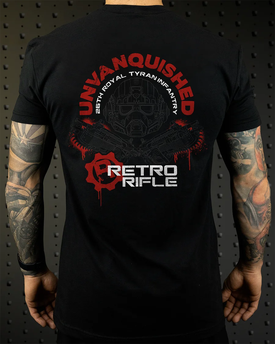 New Retro Rifle - Men's T-Shirt - The Cog Graphic Printing High-end Luxury Unisex Style Both of Men and Women