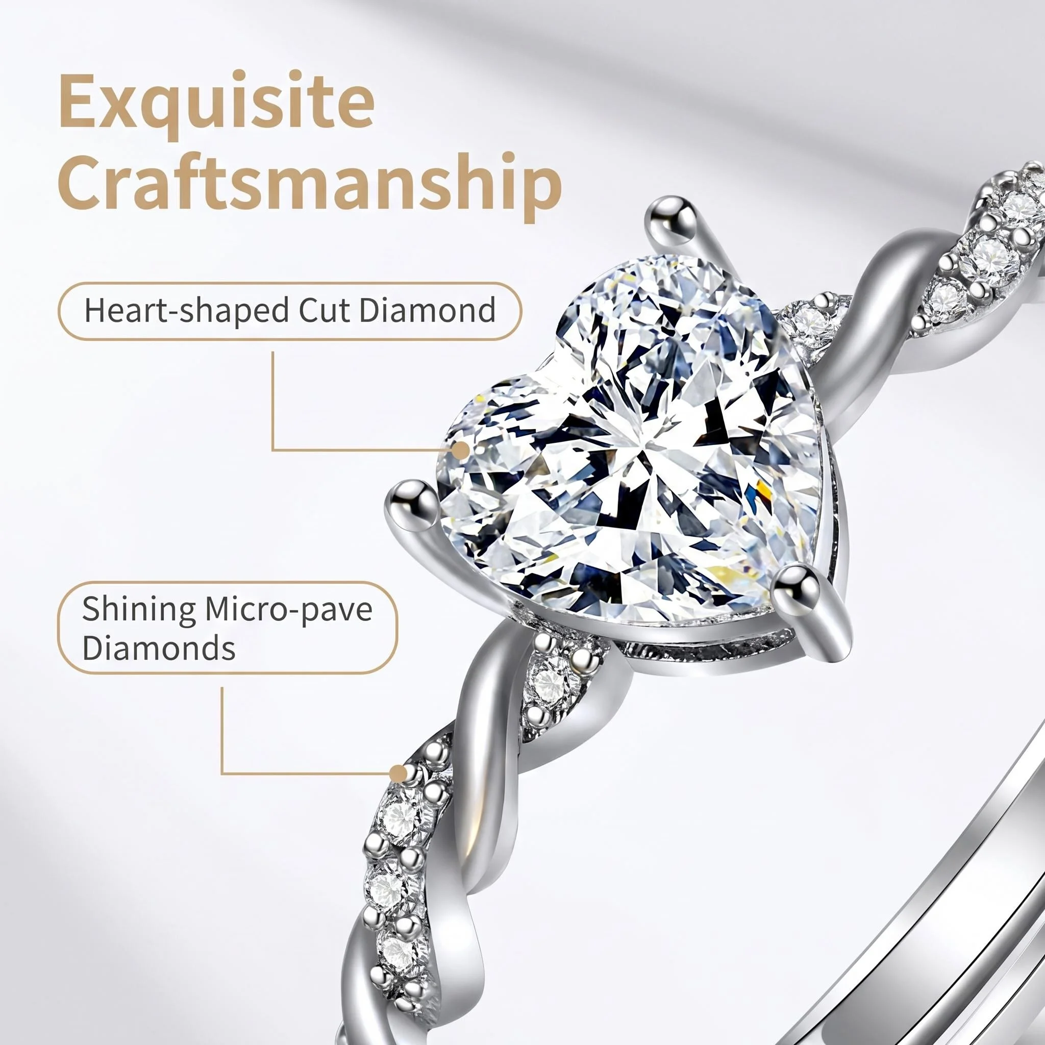 925 Sterling Silver Ring Class - Statement Cocktail Ring review and price