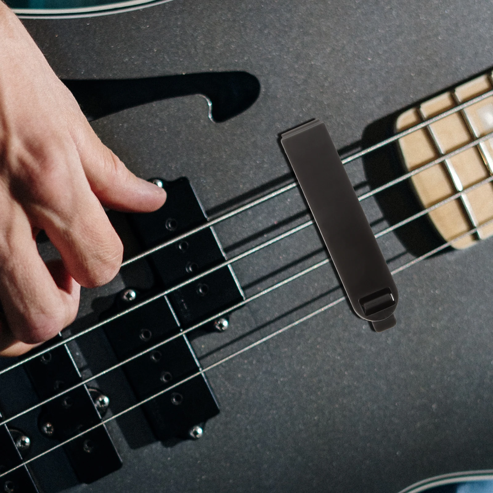 

Guitar Mute Acoustic Black Plastic Muffler Practice Tools Accessories Pads Guitar Parts Effective Dampener