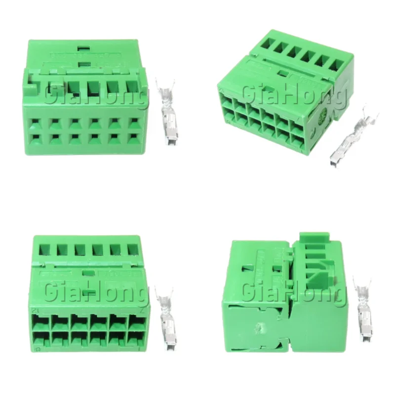 1 Set 12 Ways AC Assembly 1564491-2 Auto Wiring Terminal Connector 8X0035447A Auto Parts Car Cable Harness Socket