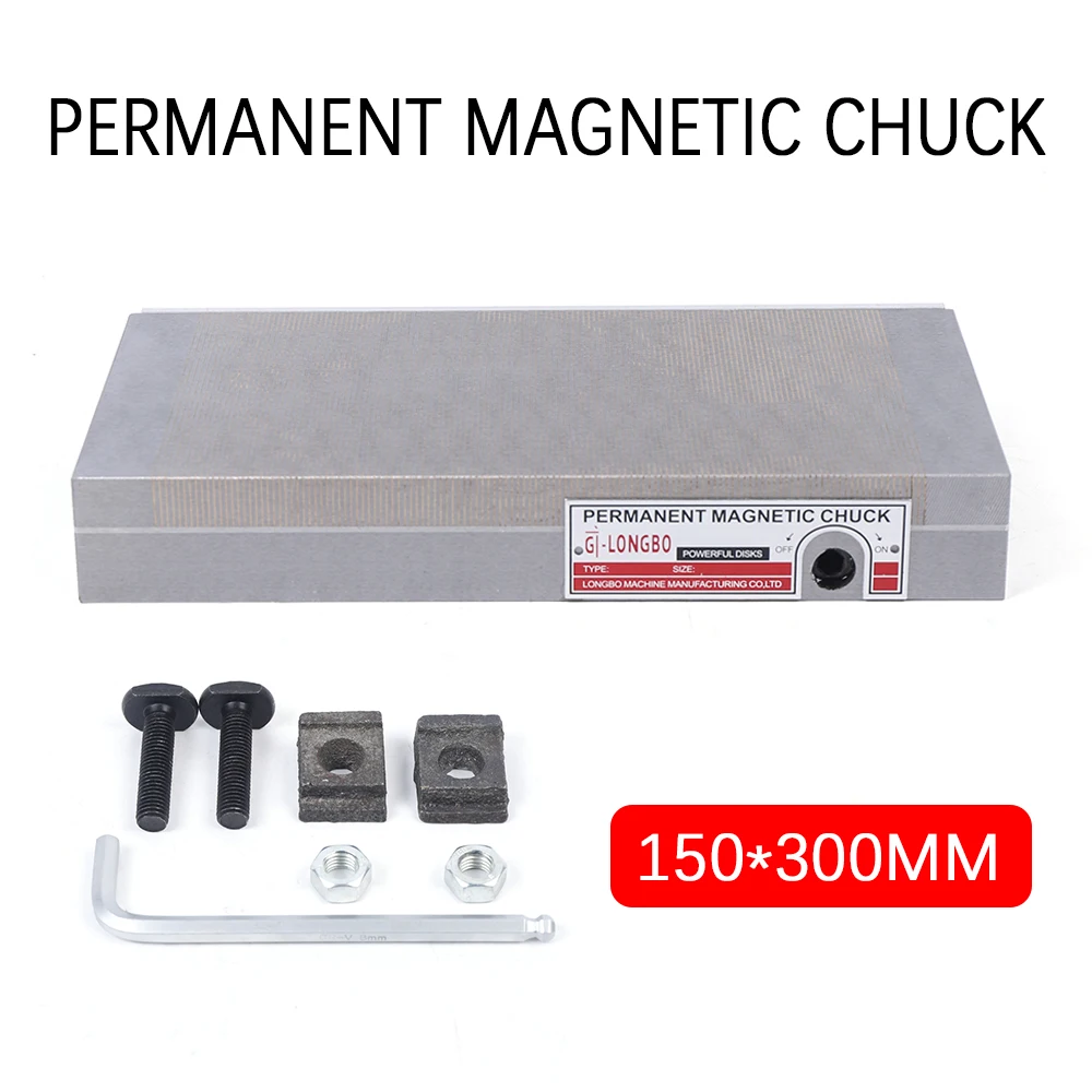 220V Hand Held Permanent Magnetic Chuck 800W/1300W 150*300mm Concrete Compactor  Concrete Vibrator Concrete Mixing Tool