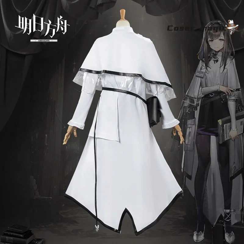 Game Arknights Priestess Cosplay Costume Uniform Halloween Carnival Party Christmas Play Role Clothes Clothing