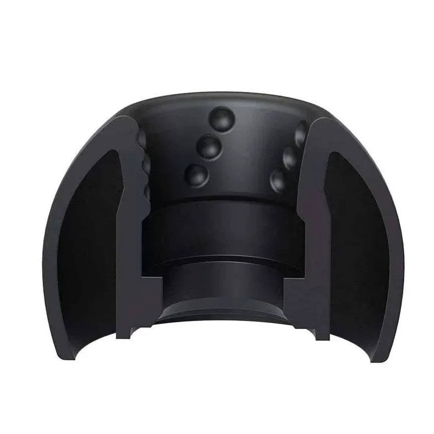 Jvc earphone silicone cover fx9 spiral concave dot FX09 spiral dot JVC earphone plug cover FX1200FW001 view 2