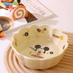 Disney Mickey Mouse Mickey Minnie Keramische Full Color Glazuur Kant Rijstkom Huishoudelijke Cartoon Serviesgoed Keuken Diner Kom