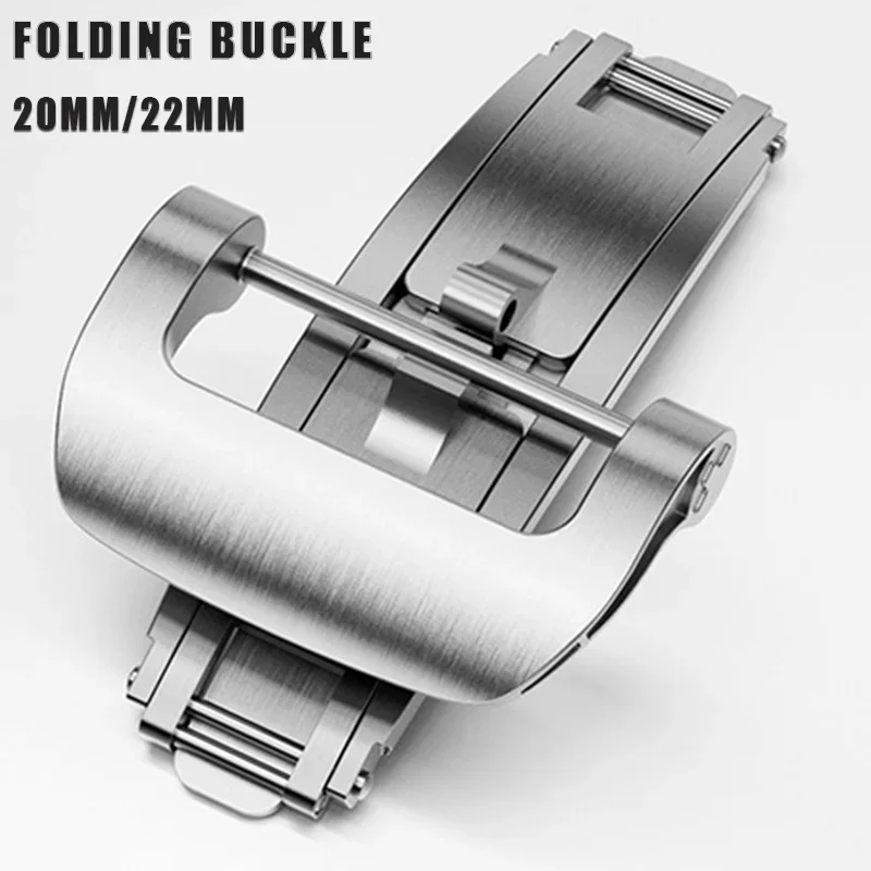 20MM 22MM RM Clasp Buckle For Apple Watch Ultra 49MM 45MM 41MM 42MM For Samsung Galaxy Watch 5Pro For Huawei Watch GT4 Pro 46MM