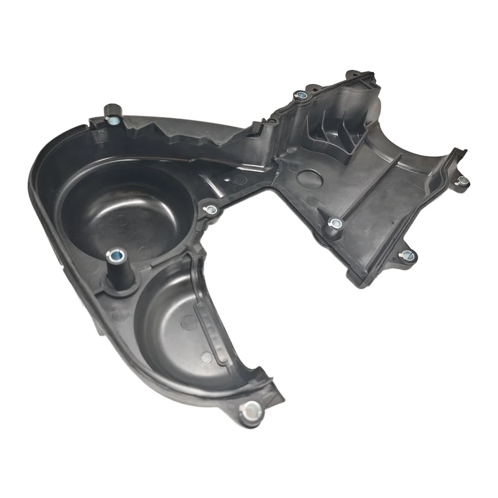 Engine Rebuilding Kit Front Engine Cover Timing Belt Cover Black Finish Cover Anti-Aging Properties For Ford for fiesta