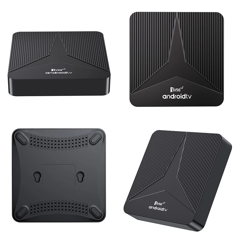 TV Box Android 14 Wifi6 BT5.0 Media Player Set Top Box Android Box with Remote