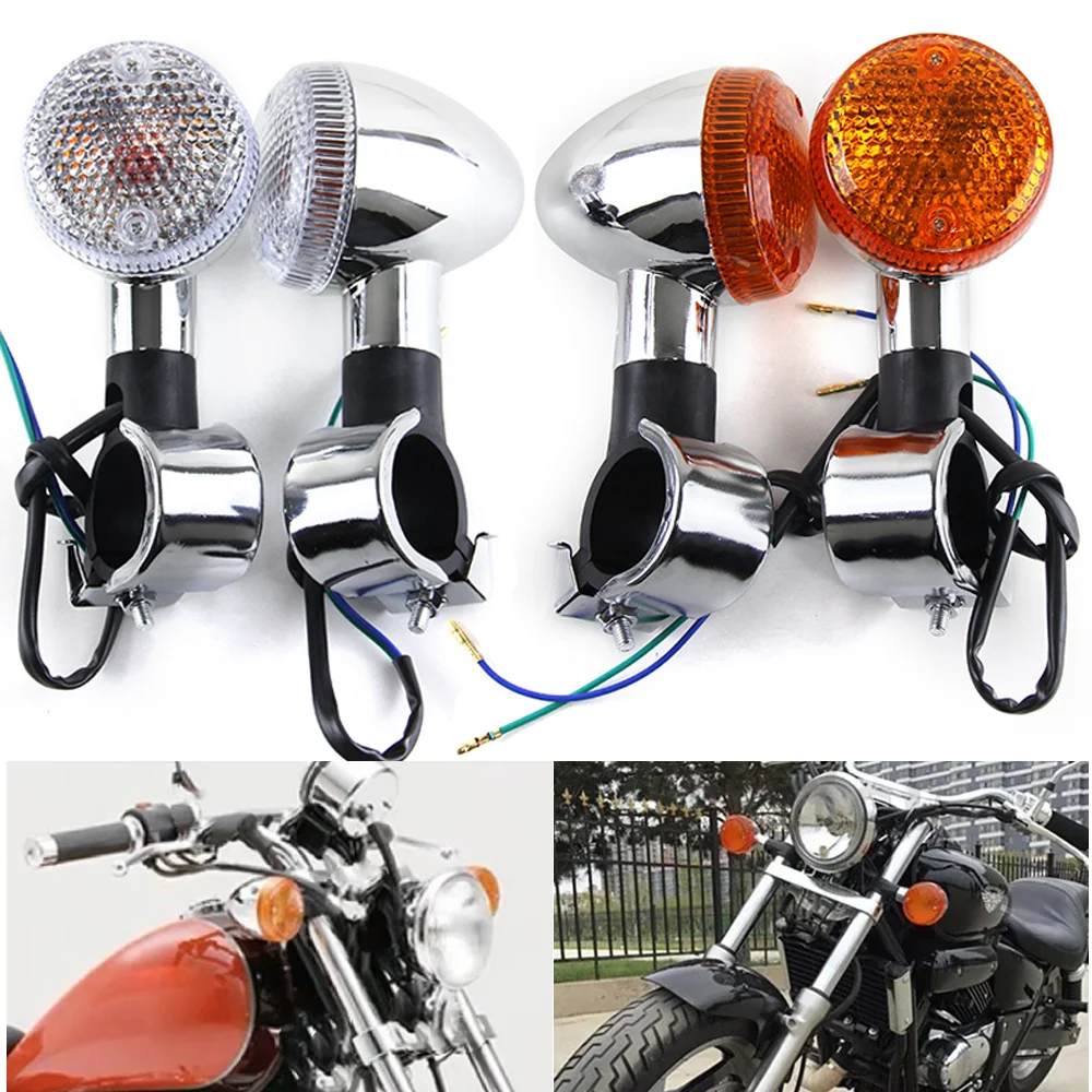 

Передние и задние указатели поворота для мотоциклов Honda Magna 250 750, Steed, VLX400 600, Shadow 400 750, Suzuki XF90