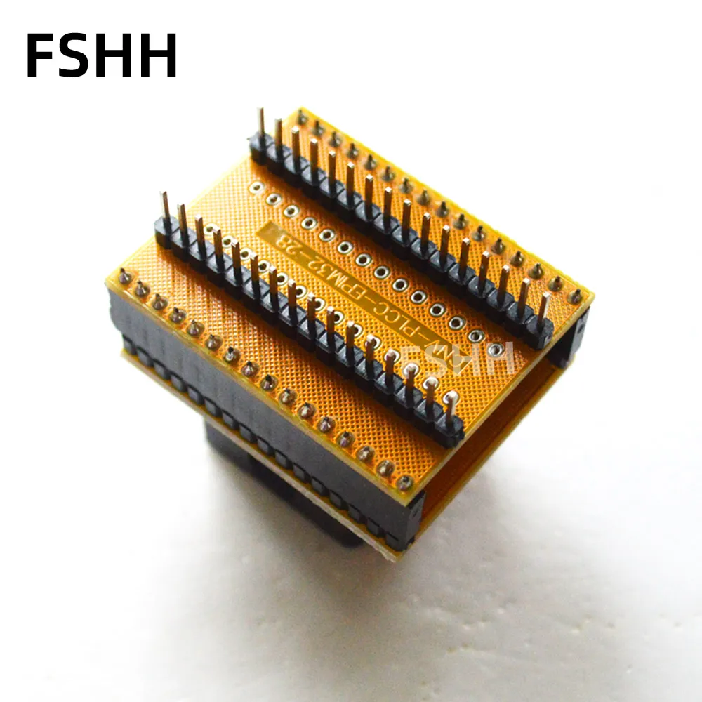 QFP32 TQFP32 ic soket tes OTQ-32-0.8-02 OTQ-32-0.8-003 soket tes QFP32 ke DIP32 adaptor Programmer Pitch 0.8mm