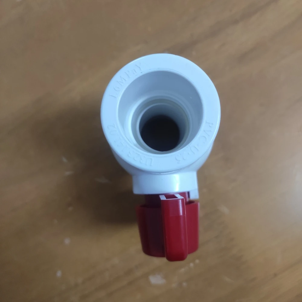 Inner Diameter 20mm Ball Valve Slip Plumbing U-PVC Ball Valve Plastic Repair Connector Pipe Switch Adapter Aquarium Water Supply