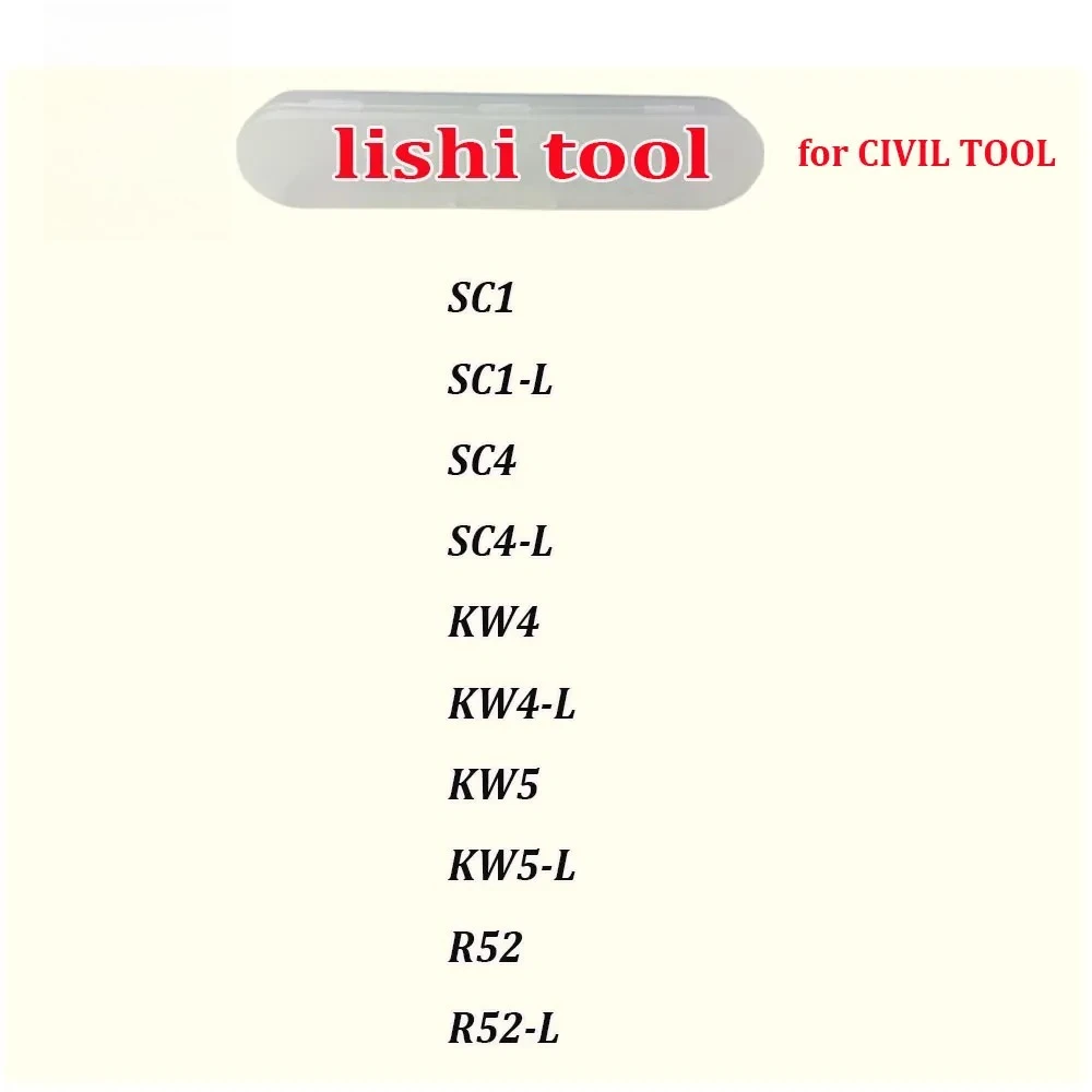 Lishi 2 in1 Tool for Haval Geely Qirui for Changan JAC01 JAC02 HOWO for BYD01 BYDF0 DASHUANG Locksmith Tool for CHINA Car Key