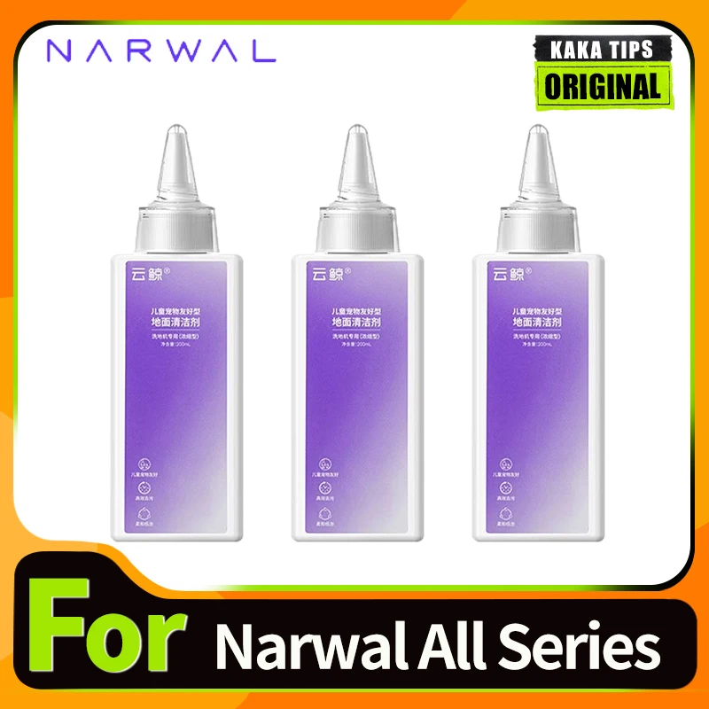 

Original Narwal Floor Cleaning Solution for S10/S20 Pro Cleaning Liquid 200ML for S2/S2 Island/F1/S1Max Ultra/S1 HA8