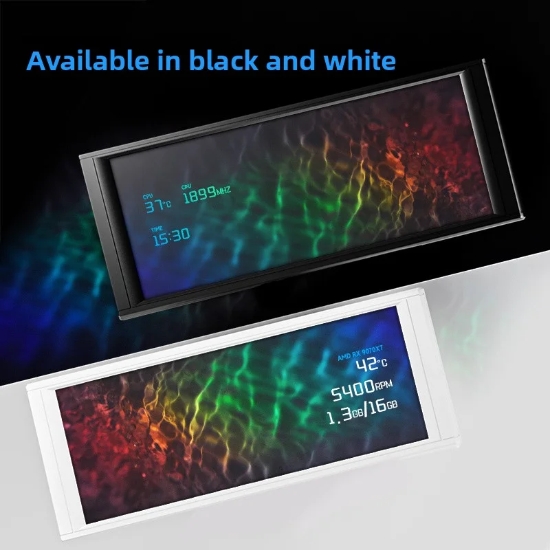Thermalright TROFEO VISION LCD ブラック 解像度 1280*480 6.86