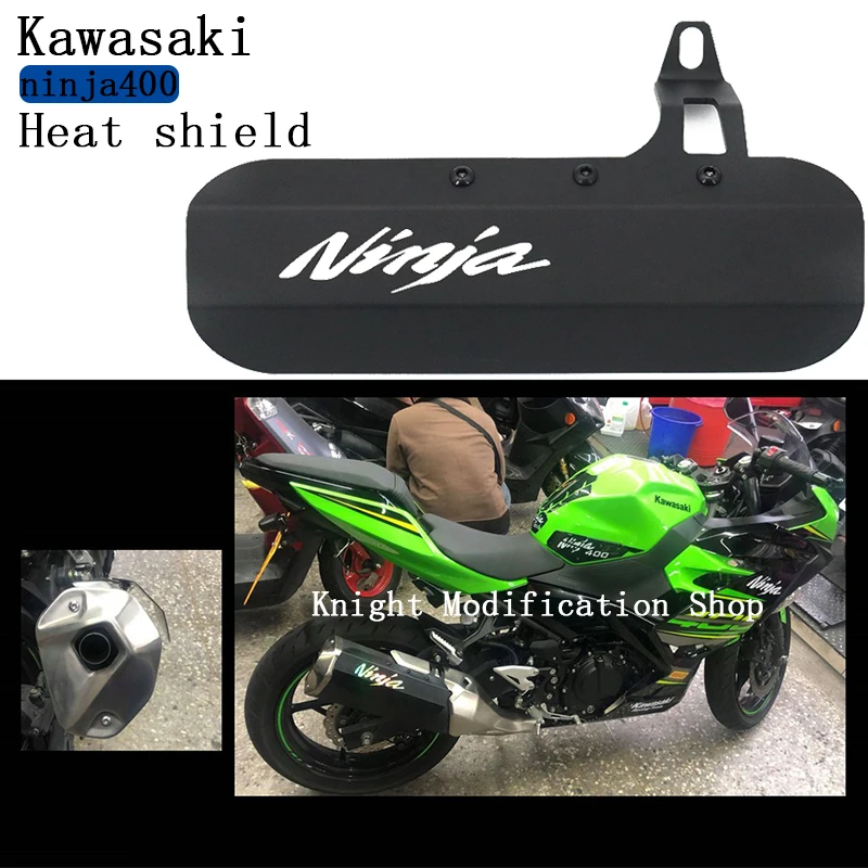 

For Kawasaki Ninja 400 Z400 Ninja 400 2018 2019 2020 2021 2022 2023 Retrofitting fitting exhaust pipe anti-scald heat shield