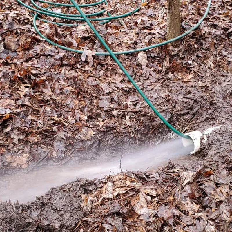 4350psi 16lpm Engine 13hp Sewer Jetting Machine Drain Cleaning Machine Quickly Cleans Blockages in Pipes
