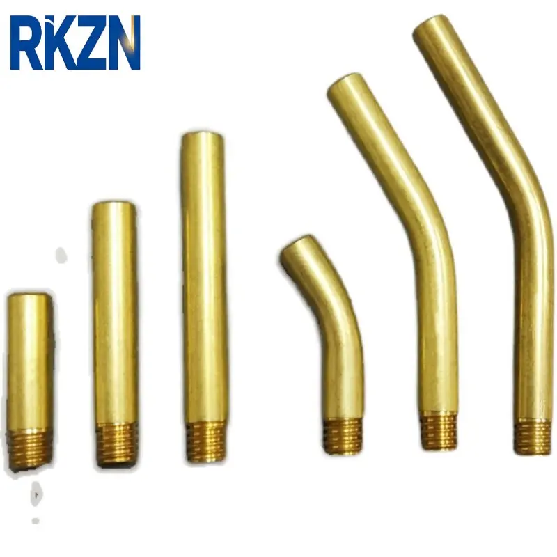 10PCS M6 Thread Brass Spray Nozzle, CNC Lathe Turret Tool Holder Extended Internal Cooling Pipe