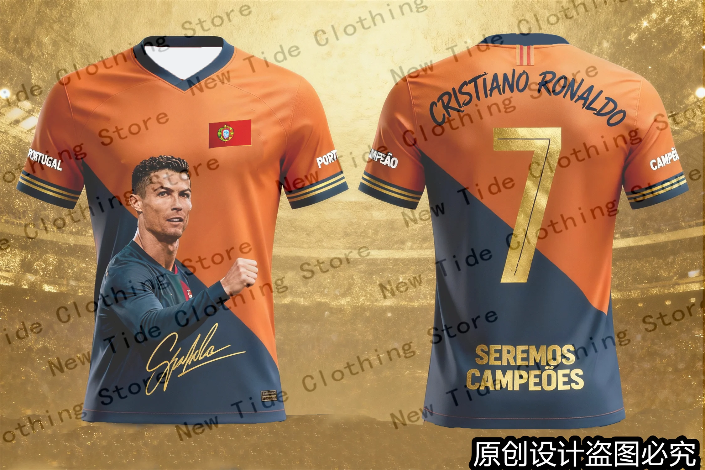CR7 2026 تصميم حصري من الجيرسيه التذكاري والقميص لمحبي الرجال - إصدار محدود من معدات مشجعي كرة القدم الآن 2