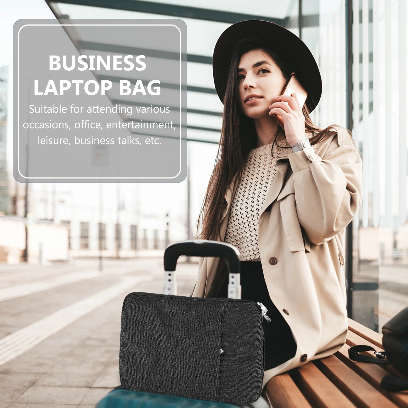 

Tablet Sleeve Laptop Handbag 11inch Protective Carrying Bag Dust Water Resistant for Travel Office Tablet Sleeve