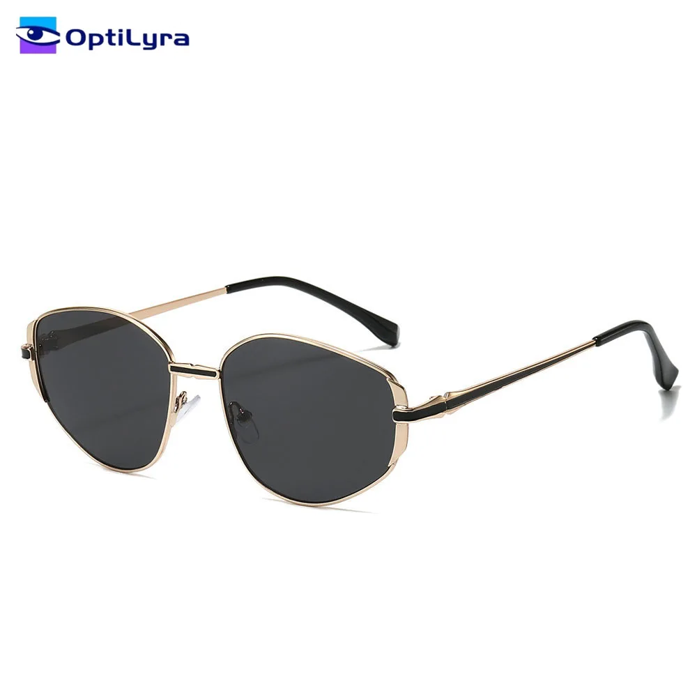 

OptiLyra Brand Fashionable UV Protective Metal Frame Sunglasses Suitable For Driving And Travel Unisex