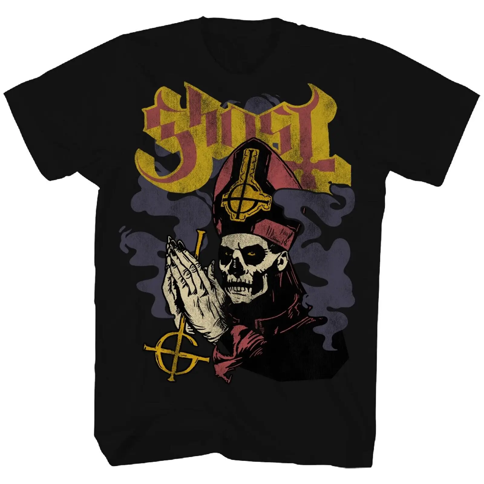 

Authentic Ghost Papa Emeritus Prayer T-Shirt S-2XL NEW
