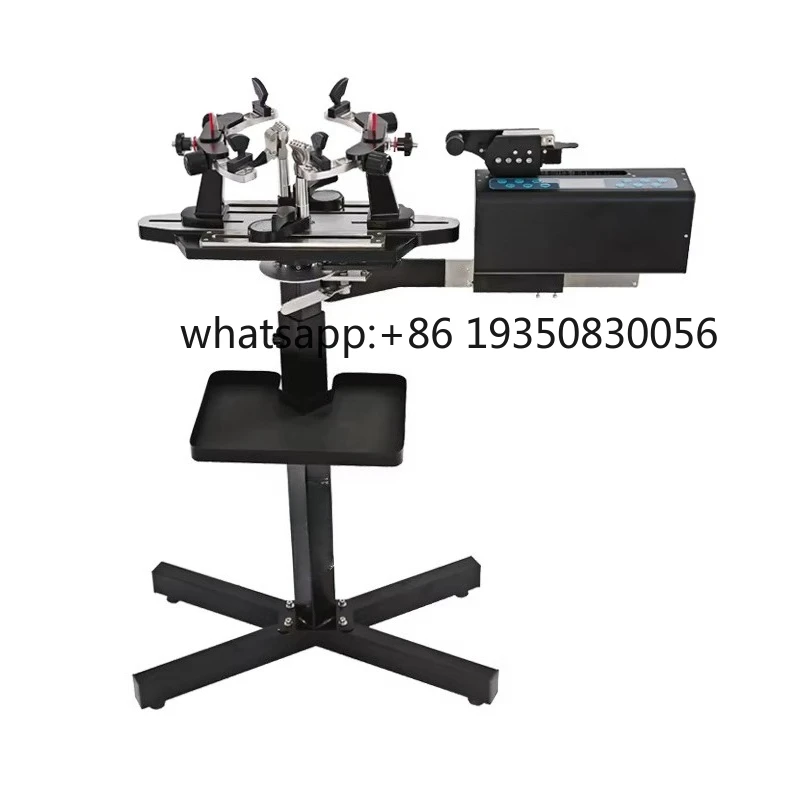 2026-GLS-202E Automatic Release Base Clamp Racket Stringer Machine  for Both Tennis and Badminton