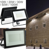 LED Floodlight PIR Motion Sensor 220V 20W 30W 50W 100W Waterproof Outdoor Garden Projector Lighting Spotlight Wall Street Light