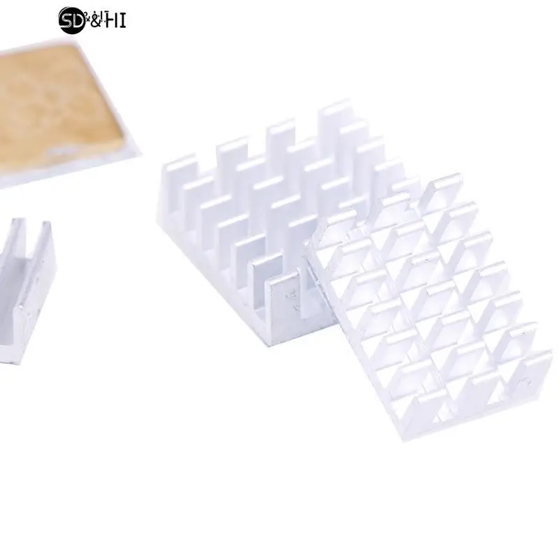 5 шт., алюминиевый радиатор для Raspberry Pi 2/3/4 3B + 4B