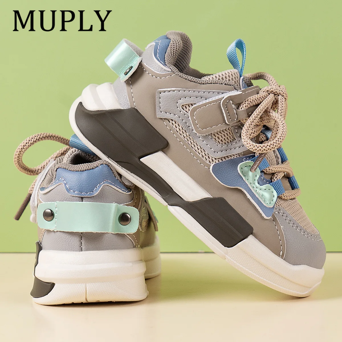Children Fresh Mesh Shoes Pink Girls Sneakers Spring Fashion Kids Shoes Gray Boys Casual Flat Heel Shoes Student