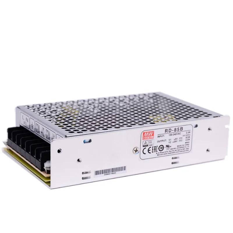 

Блок питания MEAN WELL RD-85 RD-85A RD-85B 85 Вт, 5 В, 12 В, 24 В, одноканальный, импульсный