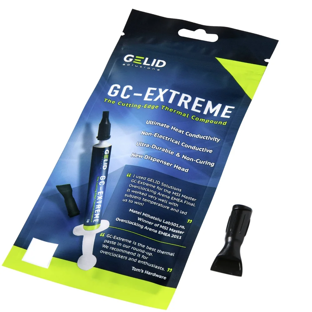 Gelid GC-Extreme Pasta Térmica 3.5G-TC-GC-03-A, Dissipador De Calor, Processador CPU GPU Desktop Notebook